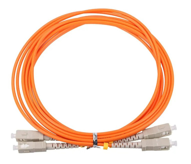ExtraLink SC/UPC-SC/UPC Patchcord Wielomodowy Duplex 50/125 3mm 2m - 1543598 - zdjęcie